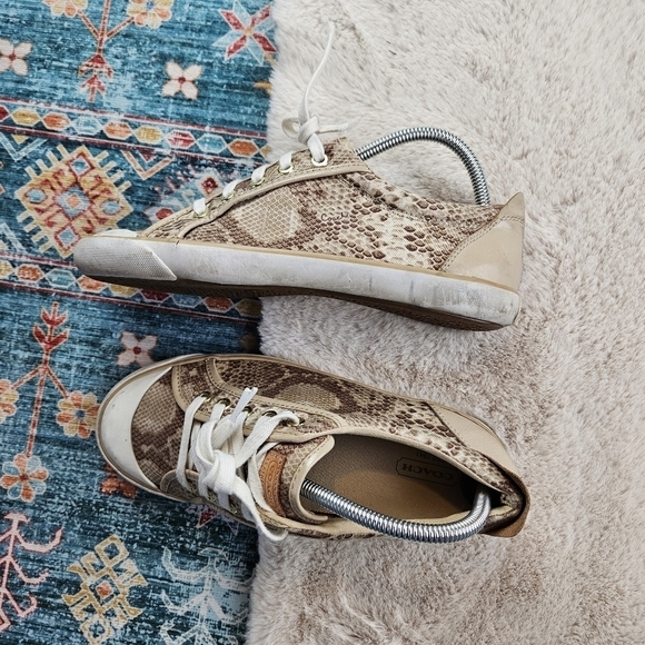 Coach Printed Sneaker Barrett Women US 8.5B - Picture 13 of 14